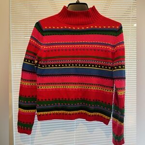 Pendleton vintage multi colored Sweater size small
